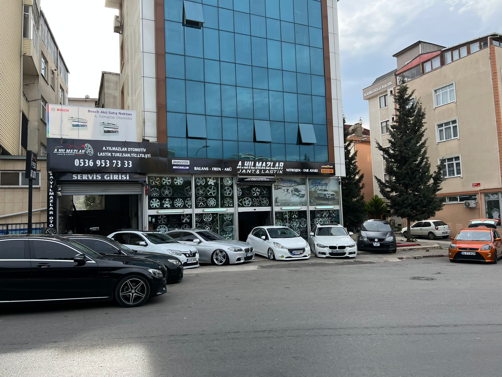 Loader lastik hizmeti