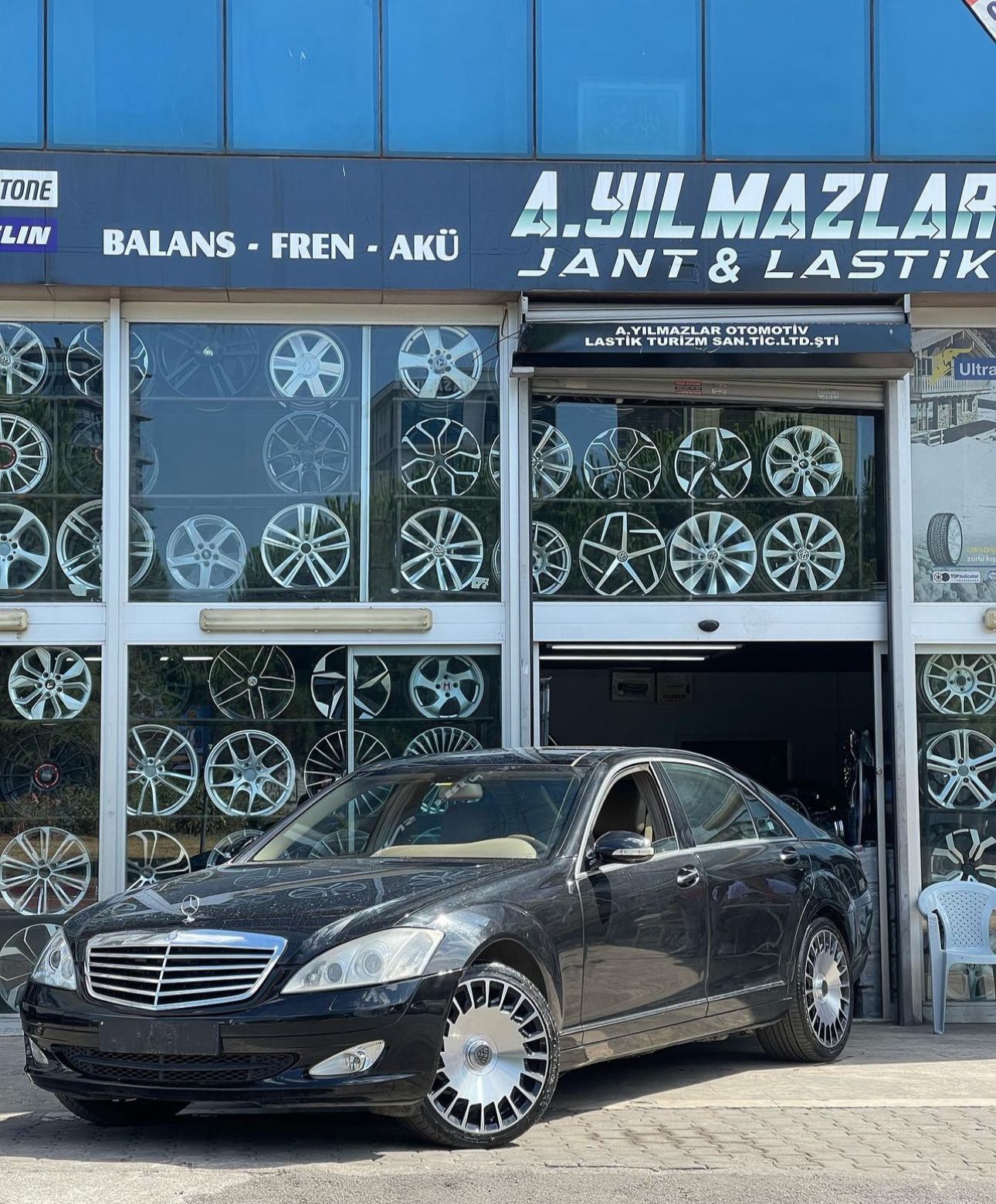 Loader lastik hizmeti